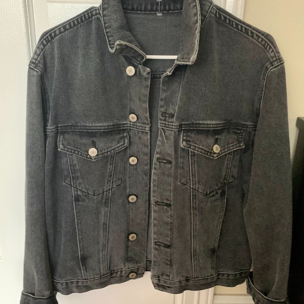 Brandy Melville Black Denim Jacket
